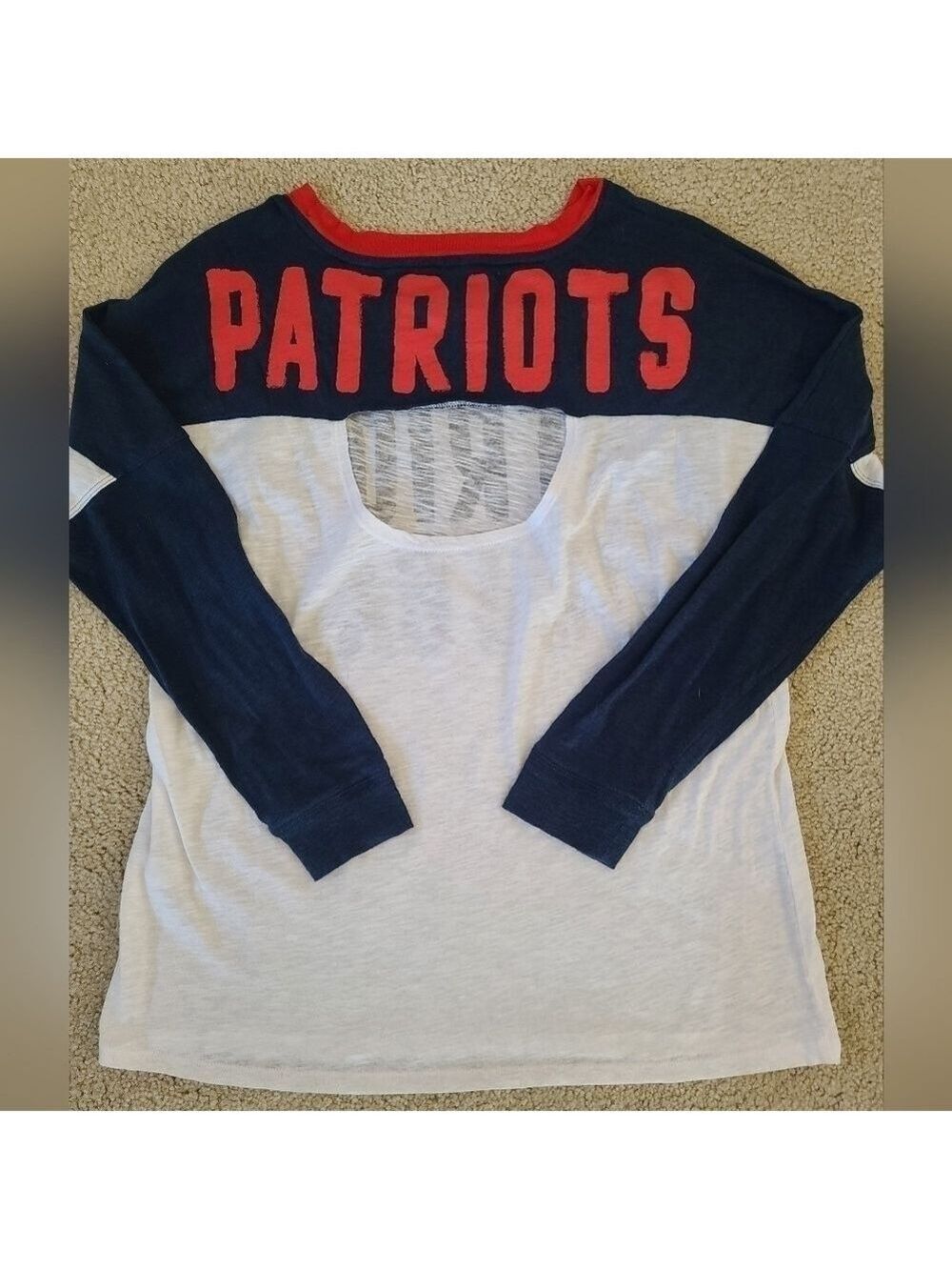 New England Patriots Burn Out Jersey - Picture 8 of 9